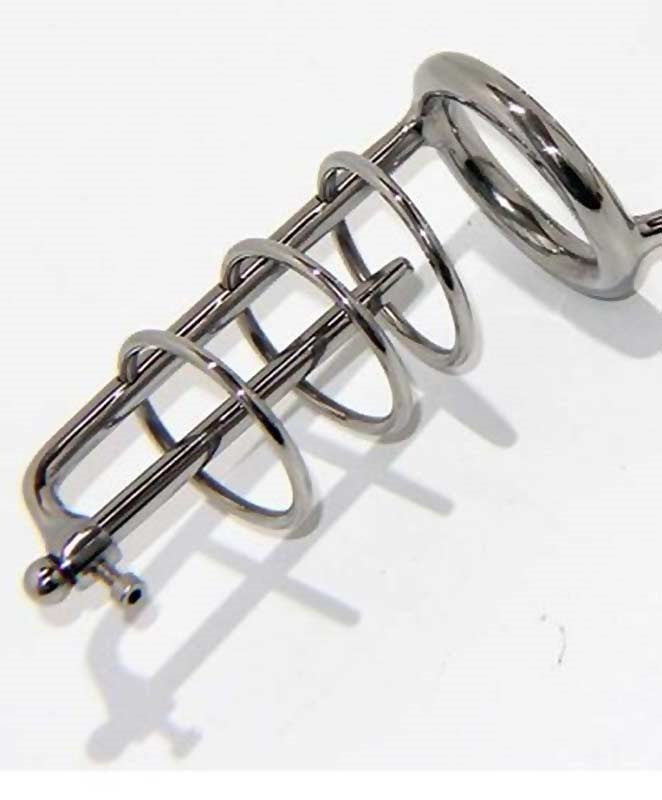 Hell's Couture Ultimate Pleasure Cage - Urethral, Anal, Chastity Male Chastity