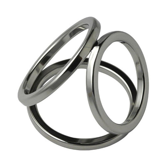 Triple Cock and Ball Ring - Cock Rings