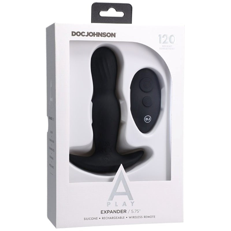 A-Play EXPANDER Rechargeable Silicone Anal Plug with Remote Prostate Toys