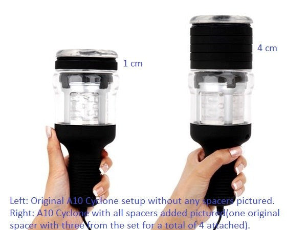 A10 Cyclone Spacer 3 Piece Set Pumps, Extenders and Sleeves