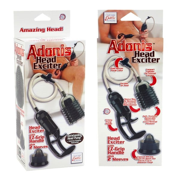 California Exotics Adonis Head Exciter Penis Pump Sleeve Pumps, Extenders and Sleeves