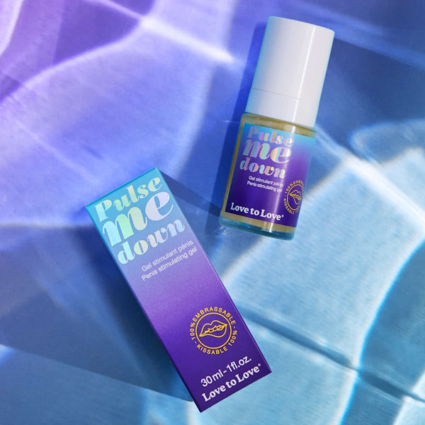 LOVE TO LOVE Pulse Me Down Penis Stimulating Gel - Massage Oils and Lubricants