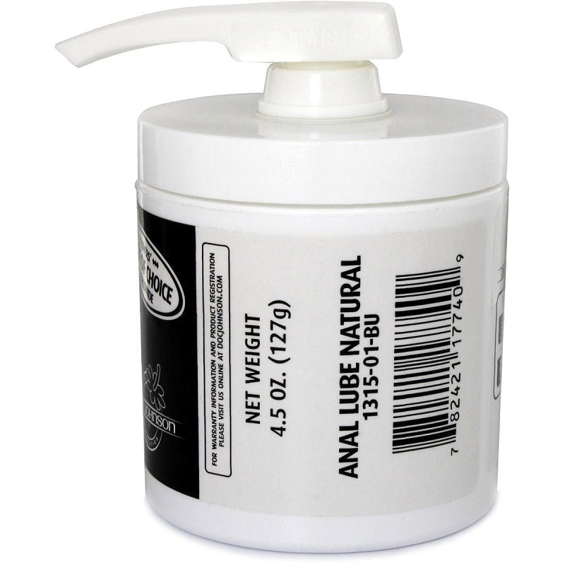 Doc Johnson Anal Lubricant Natural 127 g Anal Lubes