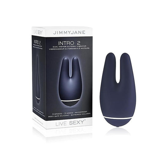 Jimmyjane INTRO 2 Dual Motor Silicone Clitoral Vibrator - Silicone Vibrators