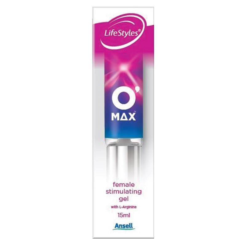 Ansell O Max Gel 15ml Delay and Excite Sprays