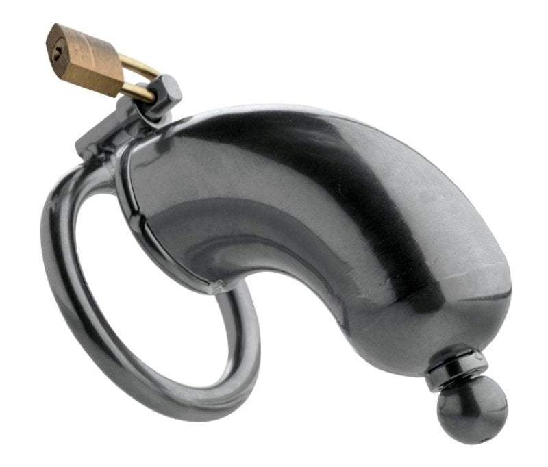 Armor Chastity Cage with Removable Urethral Insert Penis Plugs