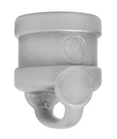 Ball Barrel Divided Scrotum Stretcher Cock Rings