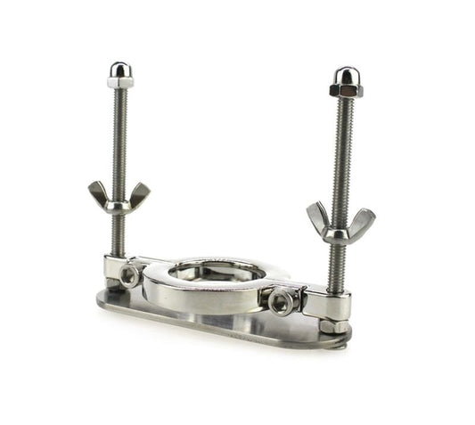 Unleash your darkest desires with this fully adjustable design - Ball and Cock Toys