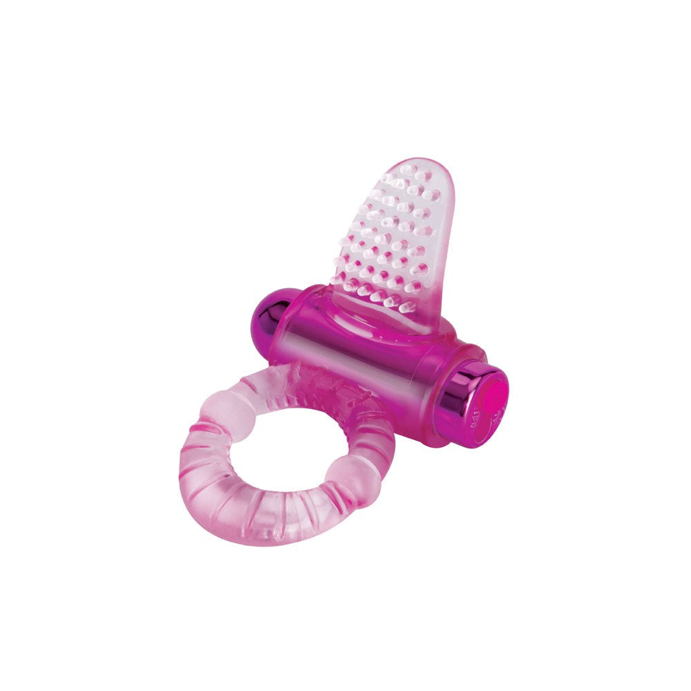 Bodywand Rechargeable Lick It Pleasure Ring - Explore 10 Thrilling Modes Cock Rings