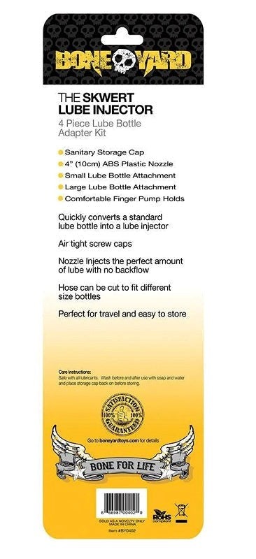 Boneyard Skwert Lube Injector Water Based Lubes