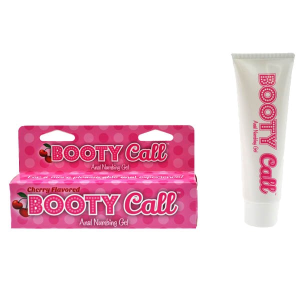 Booty Call Anal Numbing Gel - Cherry 44ml Water Based Lubes