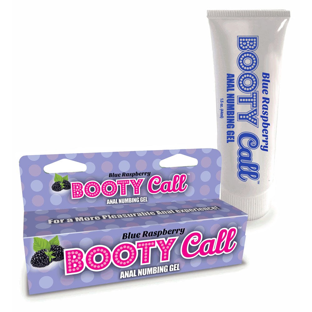 Booty Call Anal Numbing Gel 44 ml Blue Raspberry Anal Lubes