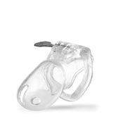 Brutus Stealth Chastity Cage Clear Male Chastity