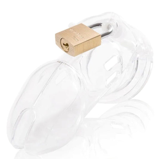 CB-6000 Cock Cage Ket Clear Male Chastity