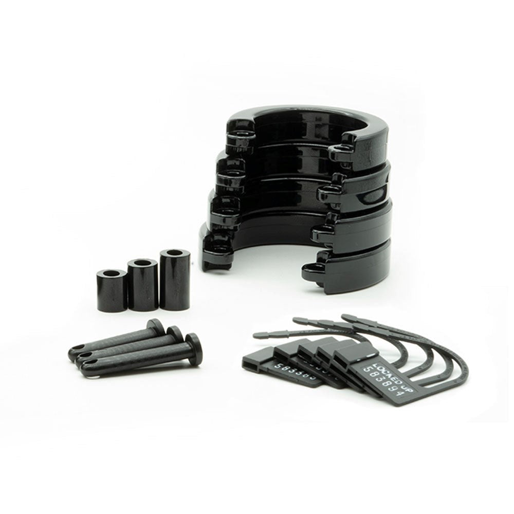 Cb-6000s Chastity Cock Cage Kit - Chrome Male Chastity