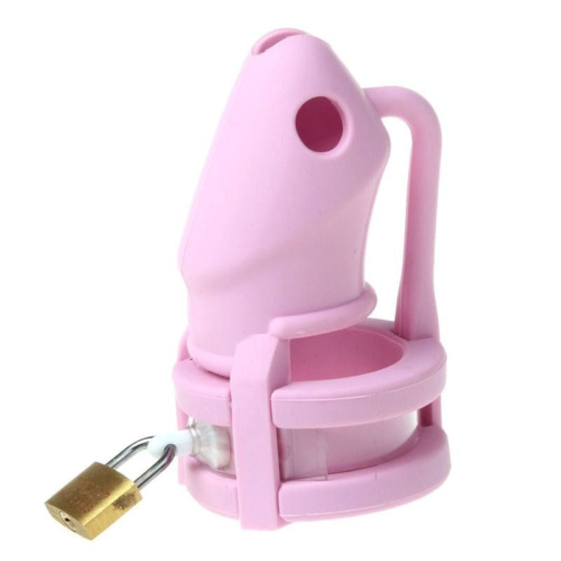 Chastity Cage Silicone Birdlocked Male Chastity