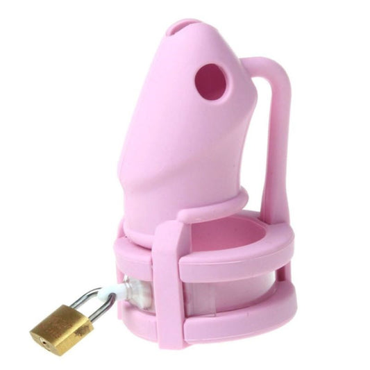Chastity Cage Silicone Birdlocked Male Chastity