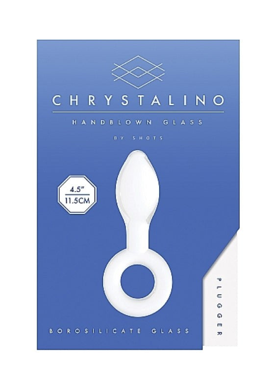 Chrystalino Plugger White Butt Plugs
