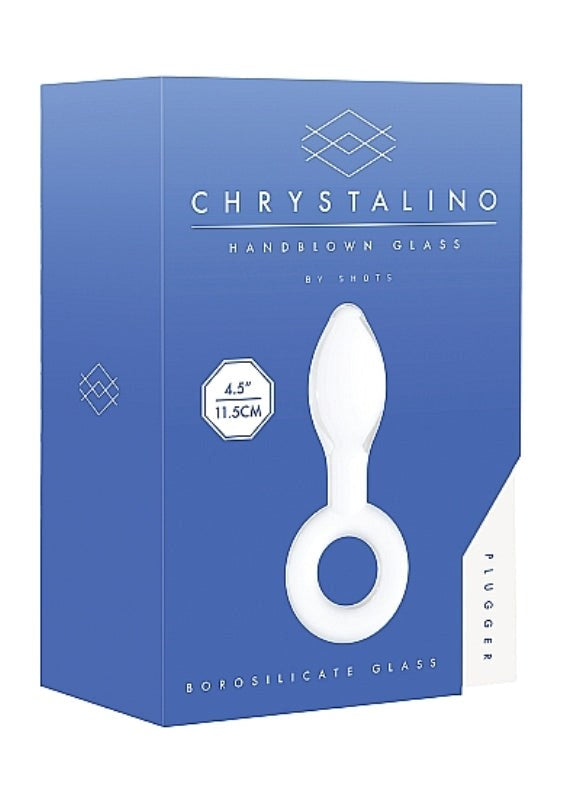 Chrystalino Plugger White Butt Plugs