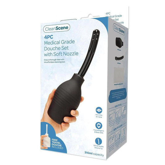 Portable Hygiene Solution - CleanScene Douche Set Enemas and Douches