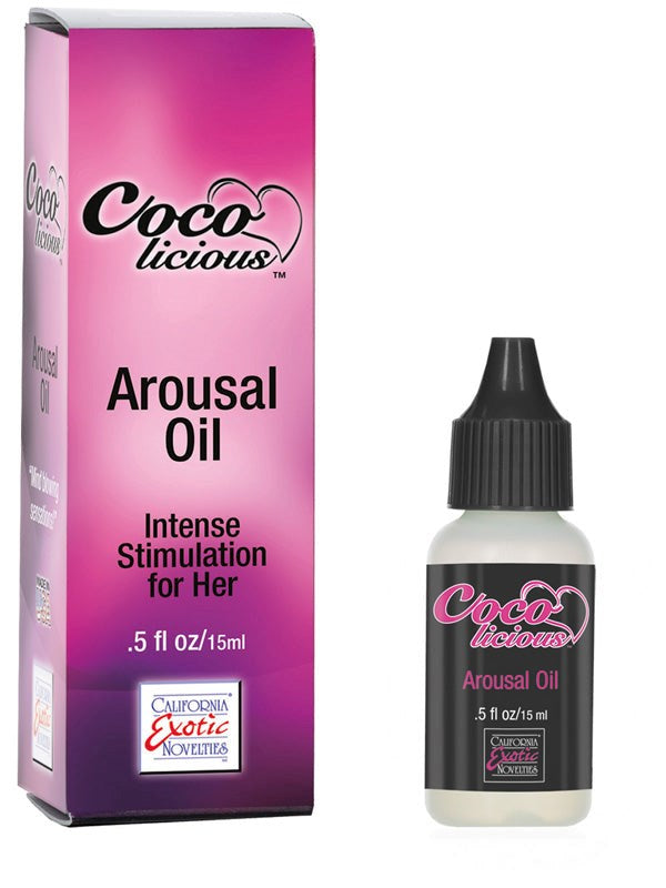 CalExotics Coco licious Arousal Oil Based Lubricant Delay and Excite Sprays