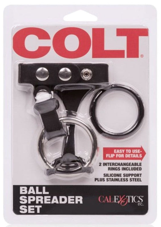 Colt Adjustable Male Pleasure Ball Spreader Set - Ball and Cock Toys