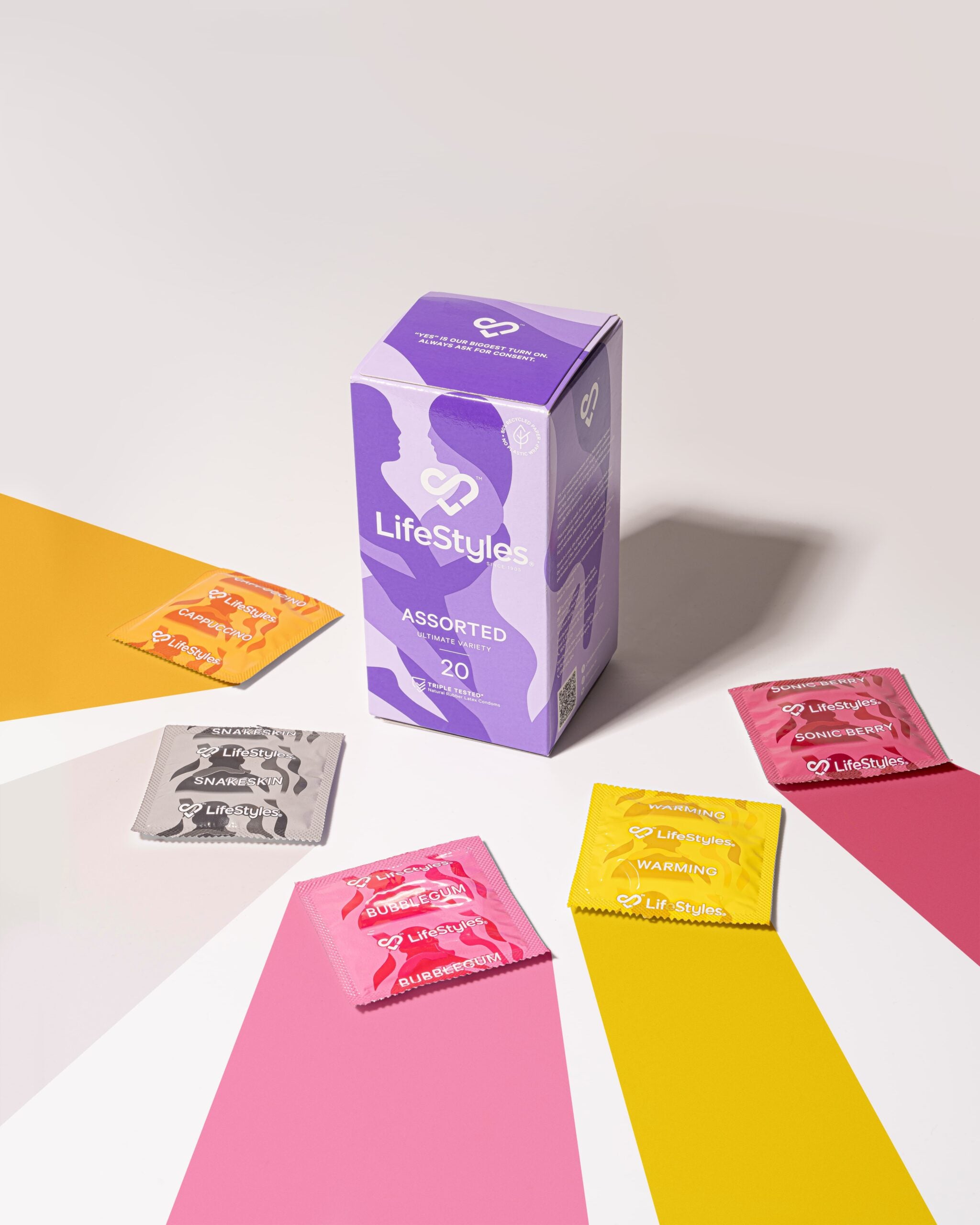 LifeStyles ASSORTED Condoms 20s Condoms