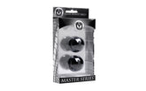 Master Series Jaded Glass Ben Wa Balls 30mm Love Eggs and Kegel Exercisers