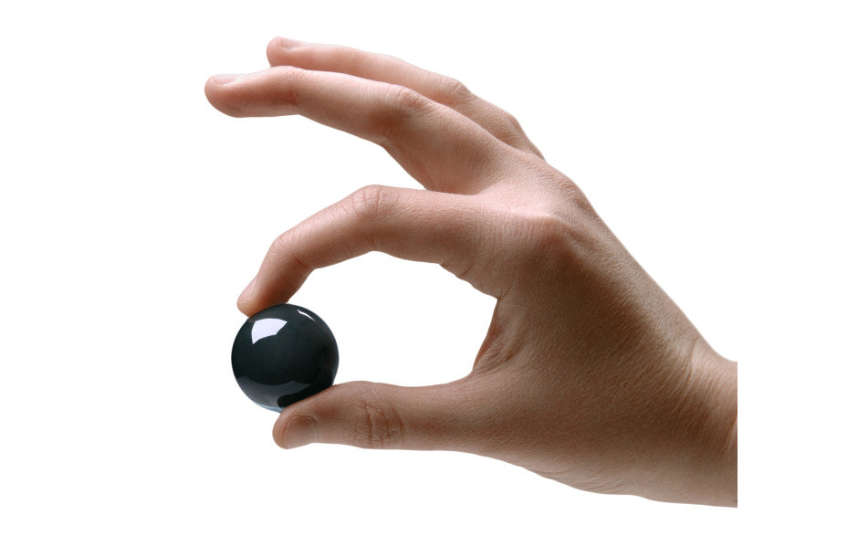 Master Series Jaded Glass Ben Wa Balls 30mm Love Eggs and Kegel Exercisers