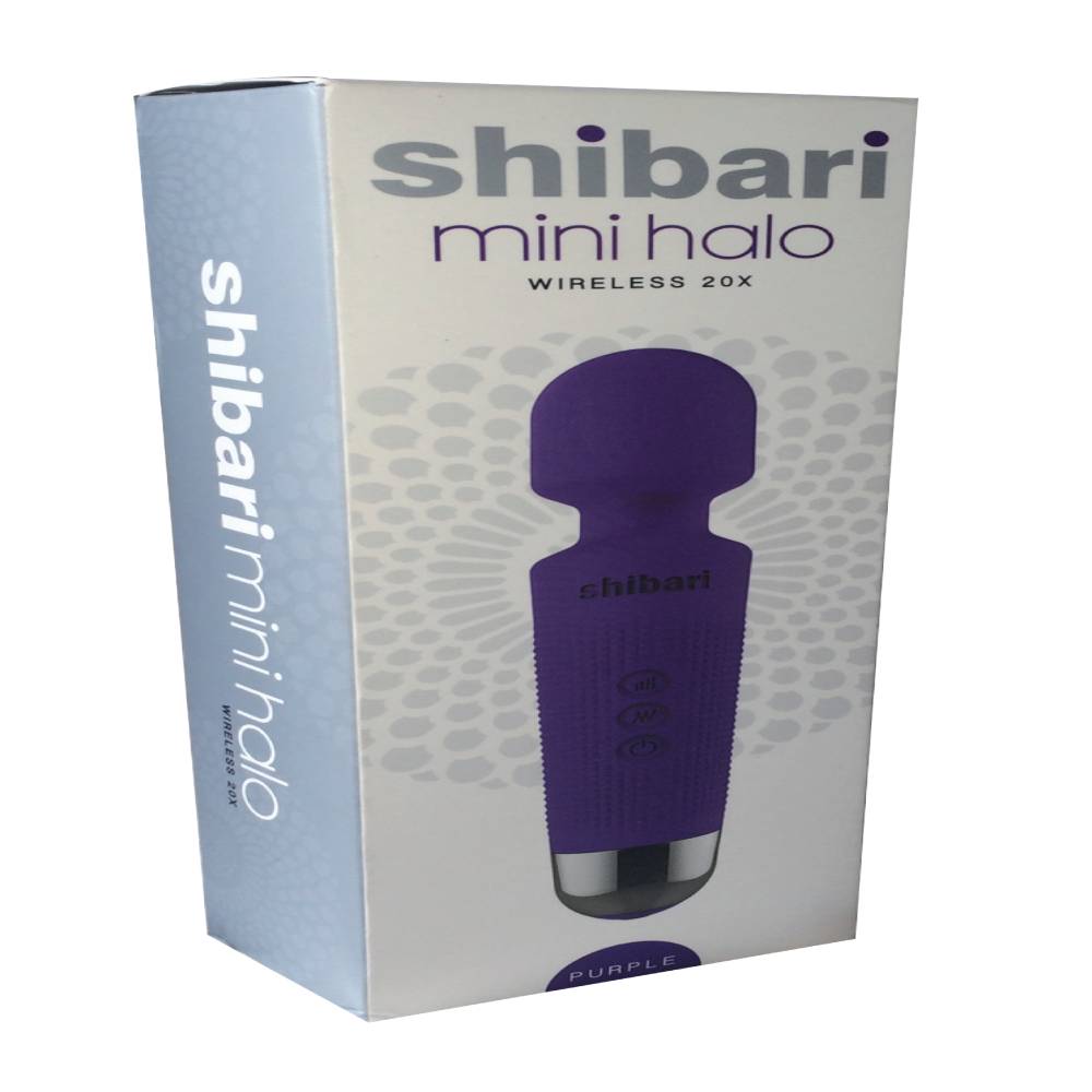 Shibari Mini Halo Wireless 20X Vibrating Body Wand Massager Body Wands