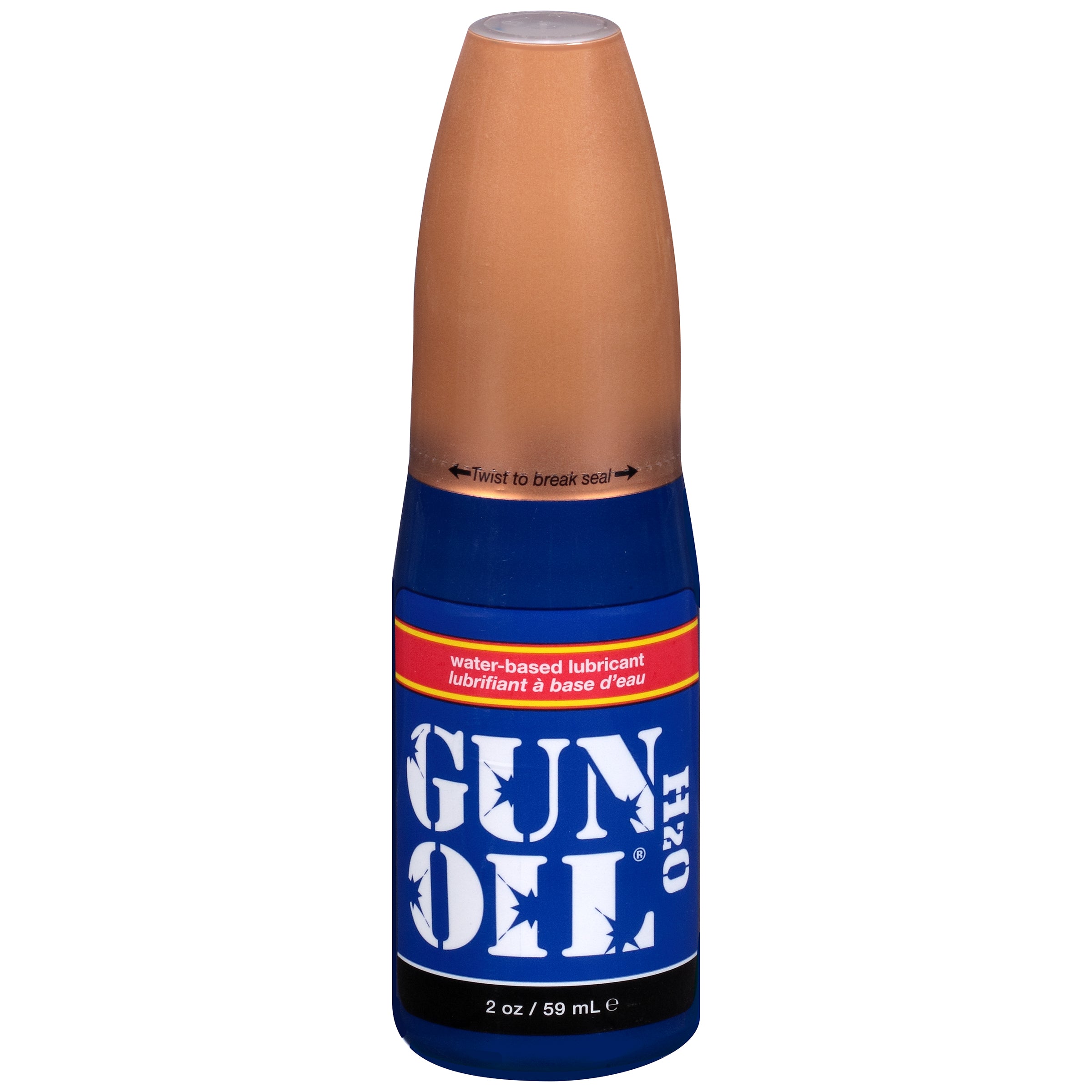 Gun Oil H2O Flip Top Bottle Water Based Lubricant Water Based Lubes