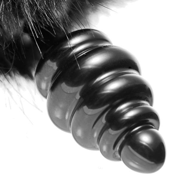 Tailz Black Bunny Tail Anal Plug Butt Plugs