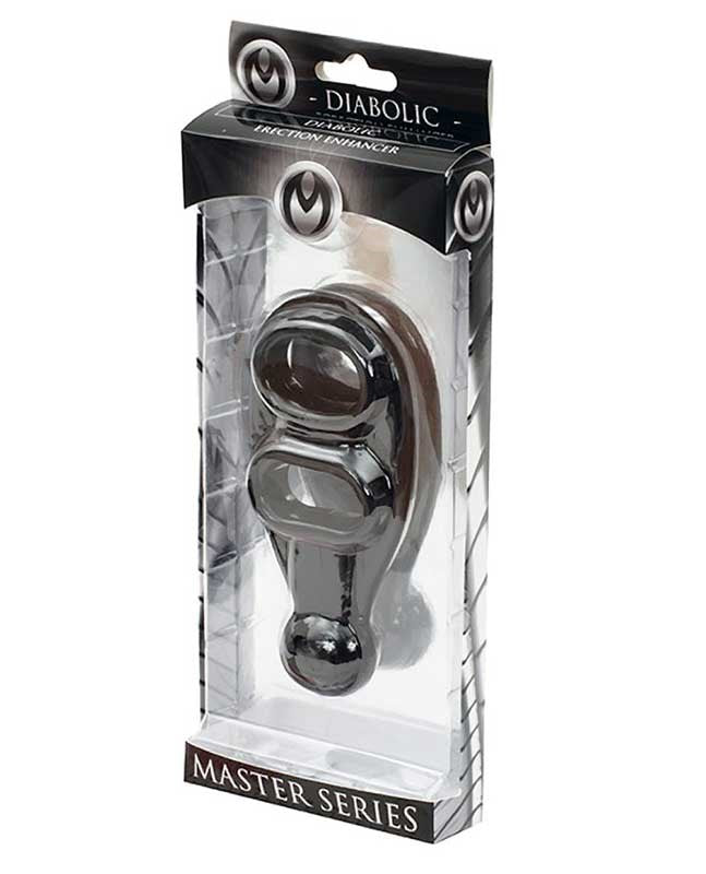 Diabolic Erection Enhancer with Taint Stim Cock Rings