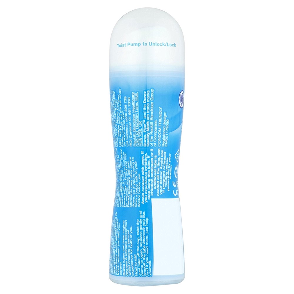 Durex Play Feel - Enhance Sensations for Unforgettable Experiences Water Based Lubes