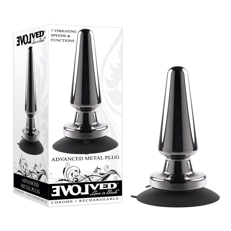 Evolved Luxury Metal Plug - Indulge in Sensual Bliss Butt Plugs