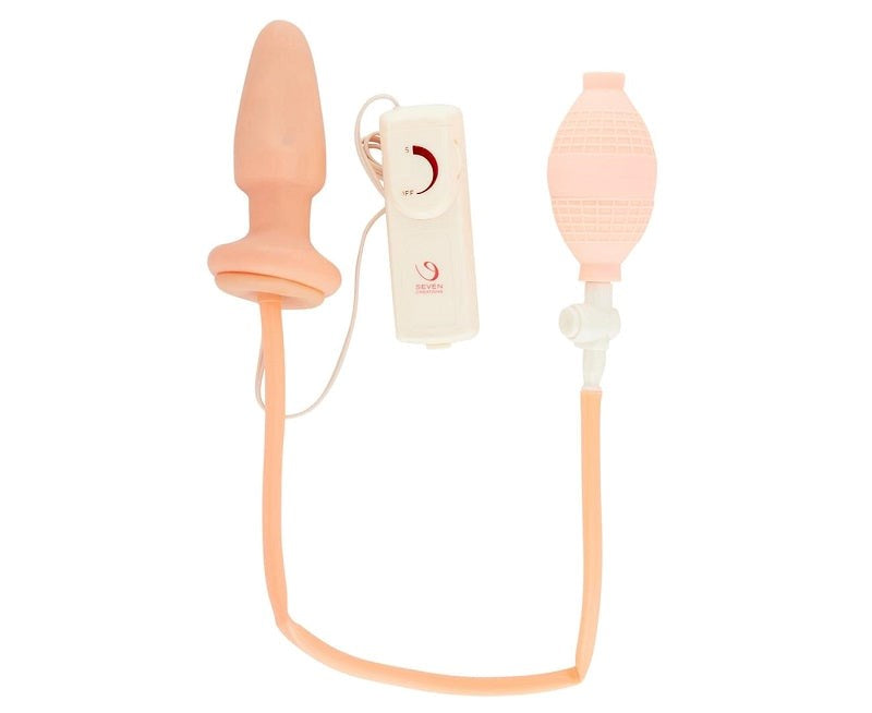 Expandable Butt Plug Flesh Anal Vibrators