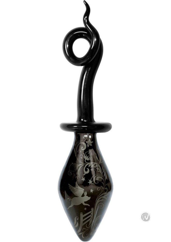 Glamorous Glass Pony Tail Plug - Fashionistas Collection Butt Plugs