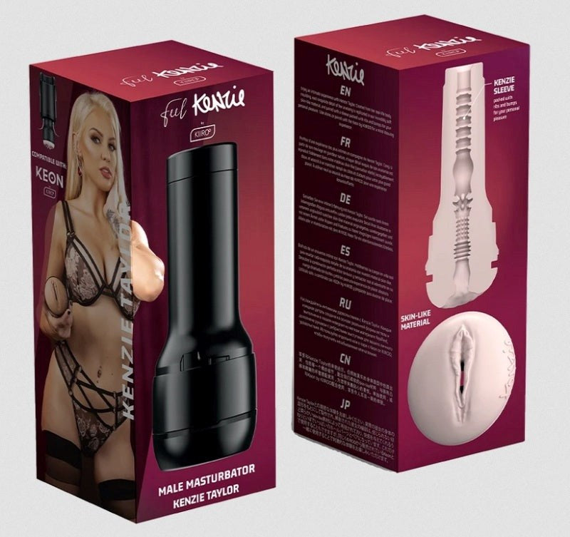 Kenzie by Kiiroo - Lifelike Stroking Pleasure Reimagined Realistic Butts And Vaginas