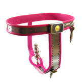 Female Chastity Belt With Plug Male Chastity