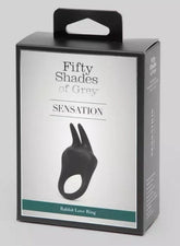 Fifty Shades Delightful Rabbit Ears Couple's Cock Ring Cock Rings
