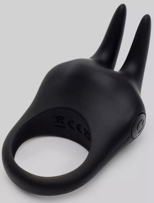 Fifty Shades Delightful Rabbit Ears Couple's Cock Ring Cock Rings