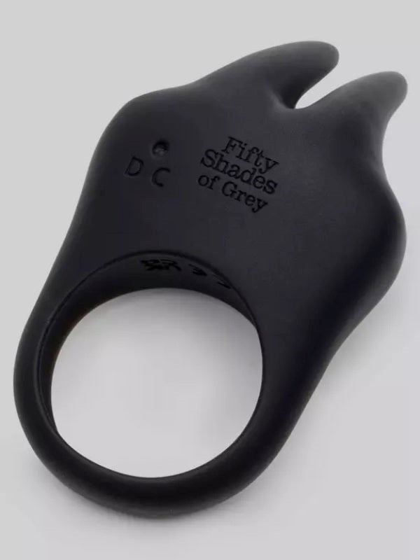 Fifty Shades Delightful Rabbit Ears Couple's Cock Ring Cock Rings