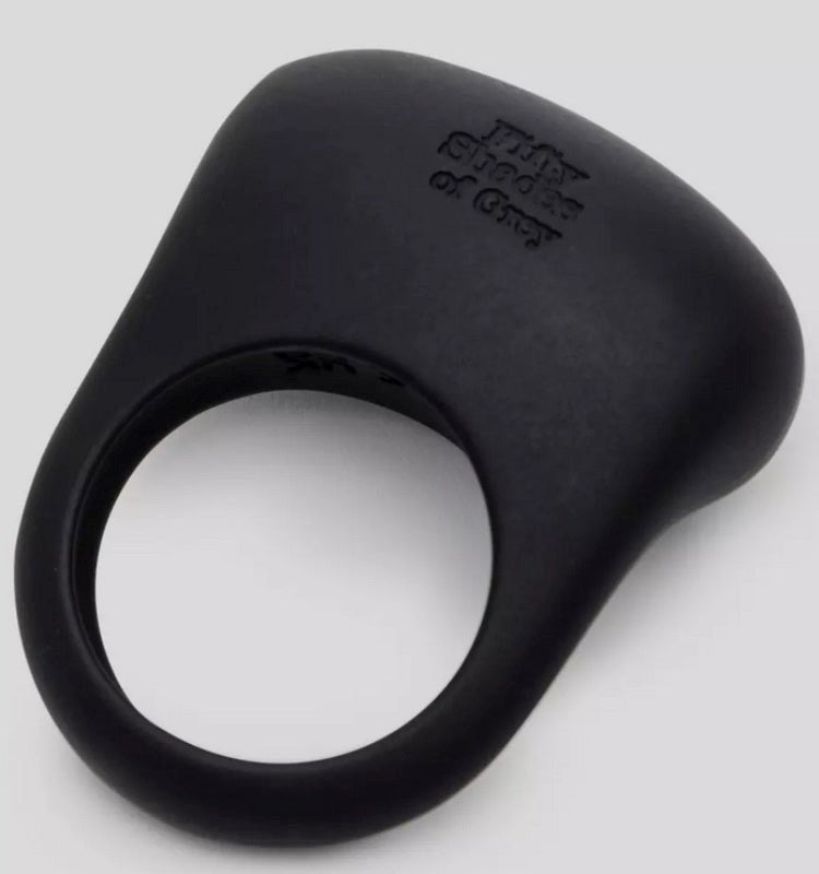 Fifty Shades Sensation Rechargeable Vibrating Love Ring Vibrating Cock Rings