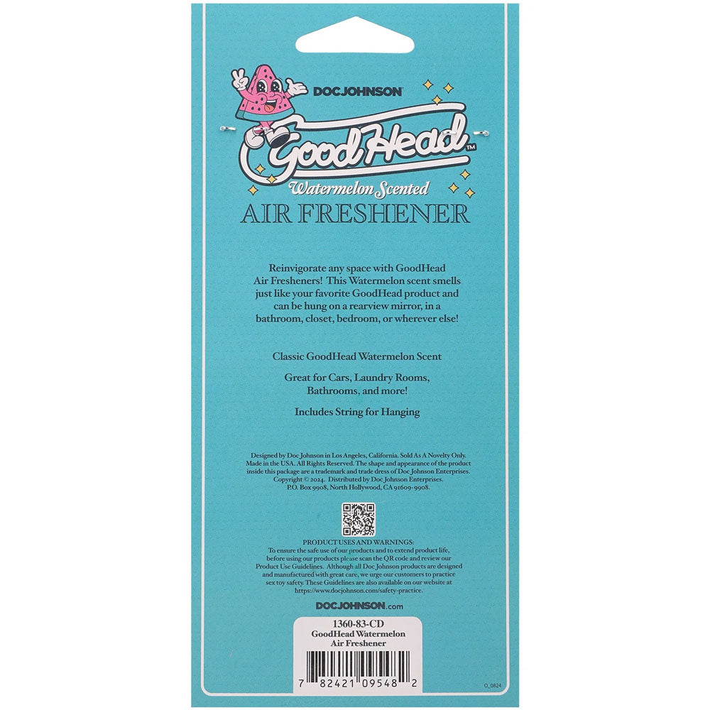 Doc Johnson GoodHead Scented Air Freshener Massage Oils and Lubricants