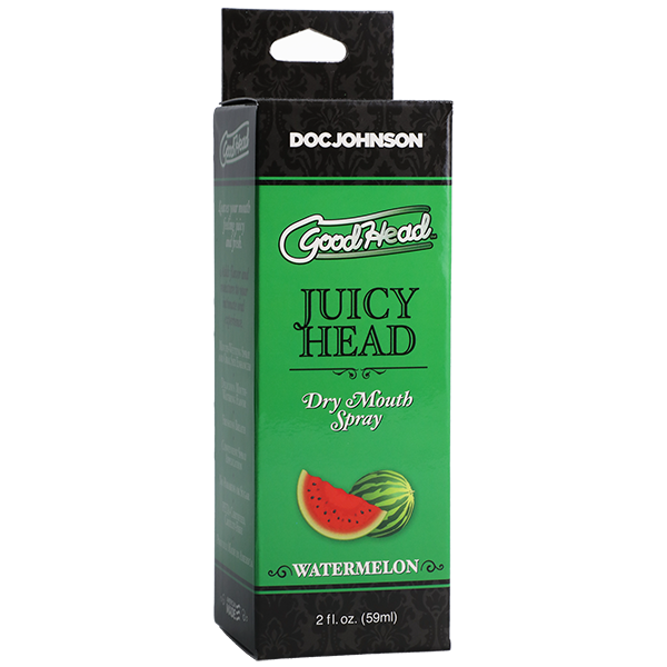 Doc Johnson GoodHead Wet Head Dry Mouth Spray Watermelon 59ml Delay and Excite Sprays