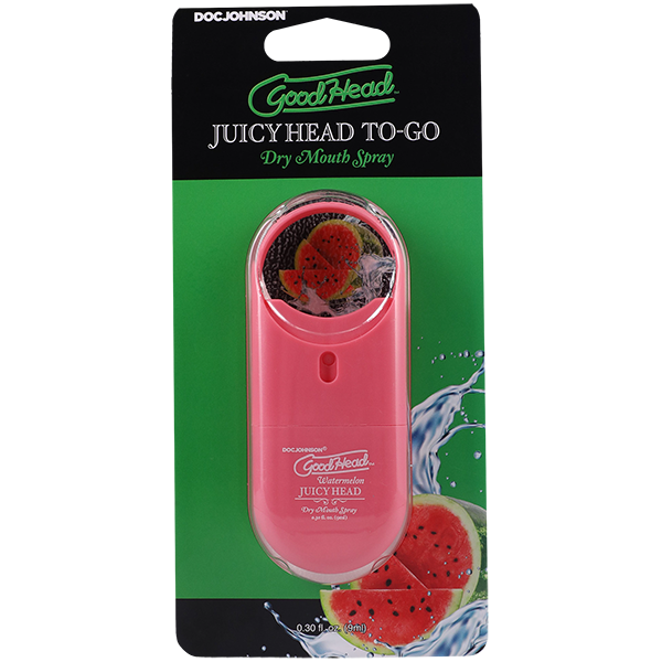 Doc Johnson GoodHead Juicy Head Dry Mouth Spray To Go 9ml Delay and Excite Sprays