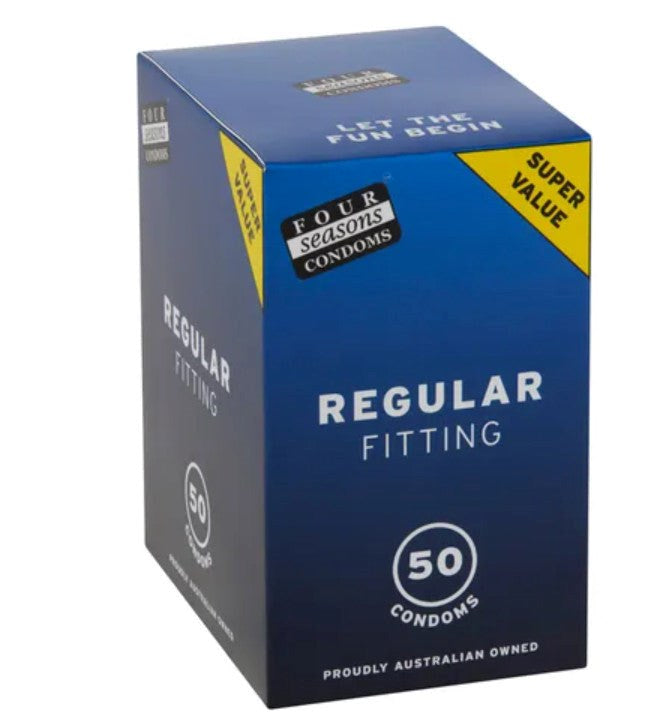 Four Seasons Ultra-Sensitive Condoms - Naturally Intimate Condoms