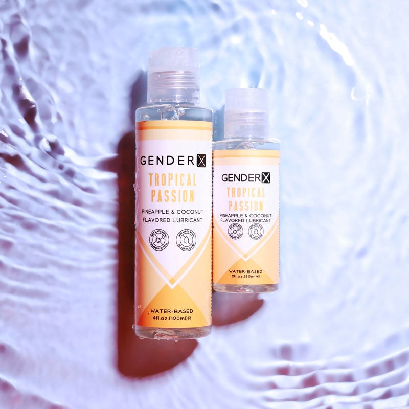 Gender X TROPICAL PASSION - Sensual Flavored Intimate Lubricant Water Based Lubes