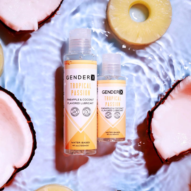 Gender X TROPICAL PASSION - Sensual Flavored Intimate Lubricant Water Based Lubes