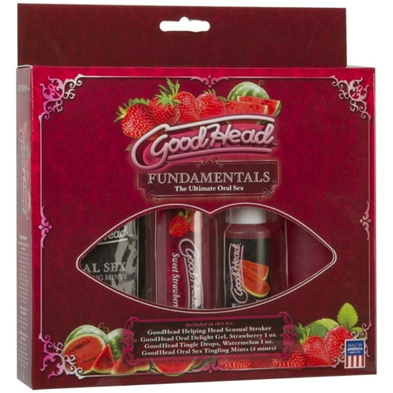 Goodhead Fundamentals Kit Water Based Lubes